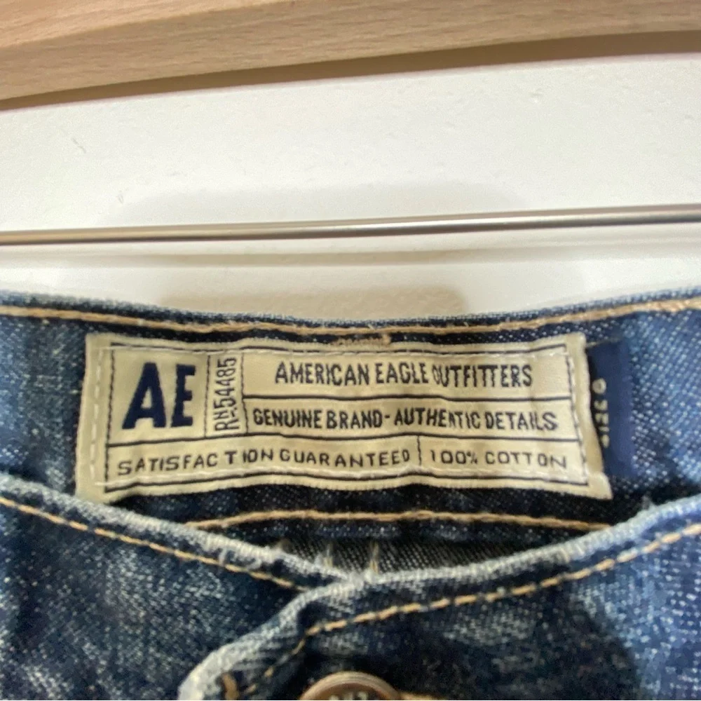 American Eagle Outfitters medium wash flare jeans - Picture 6 of 10